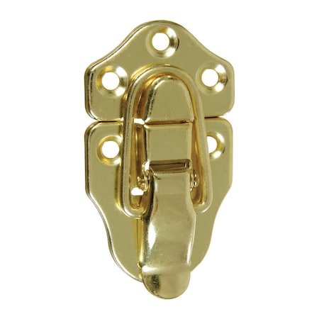 National Hardware National Hardware Brass-Plated Steel Draw Catch 1.76 in. 3.64 in. 2 pk N208-595